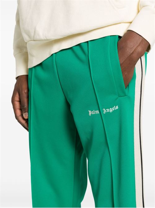 Trousers with logo PALM ANGELS | PMCJ020S24FAB0015503